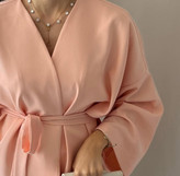 کت تابستانه زنانه مدل هانا جنس کرپ
